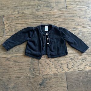 Gymboree 18-24 mo black sweater